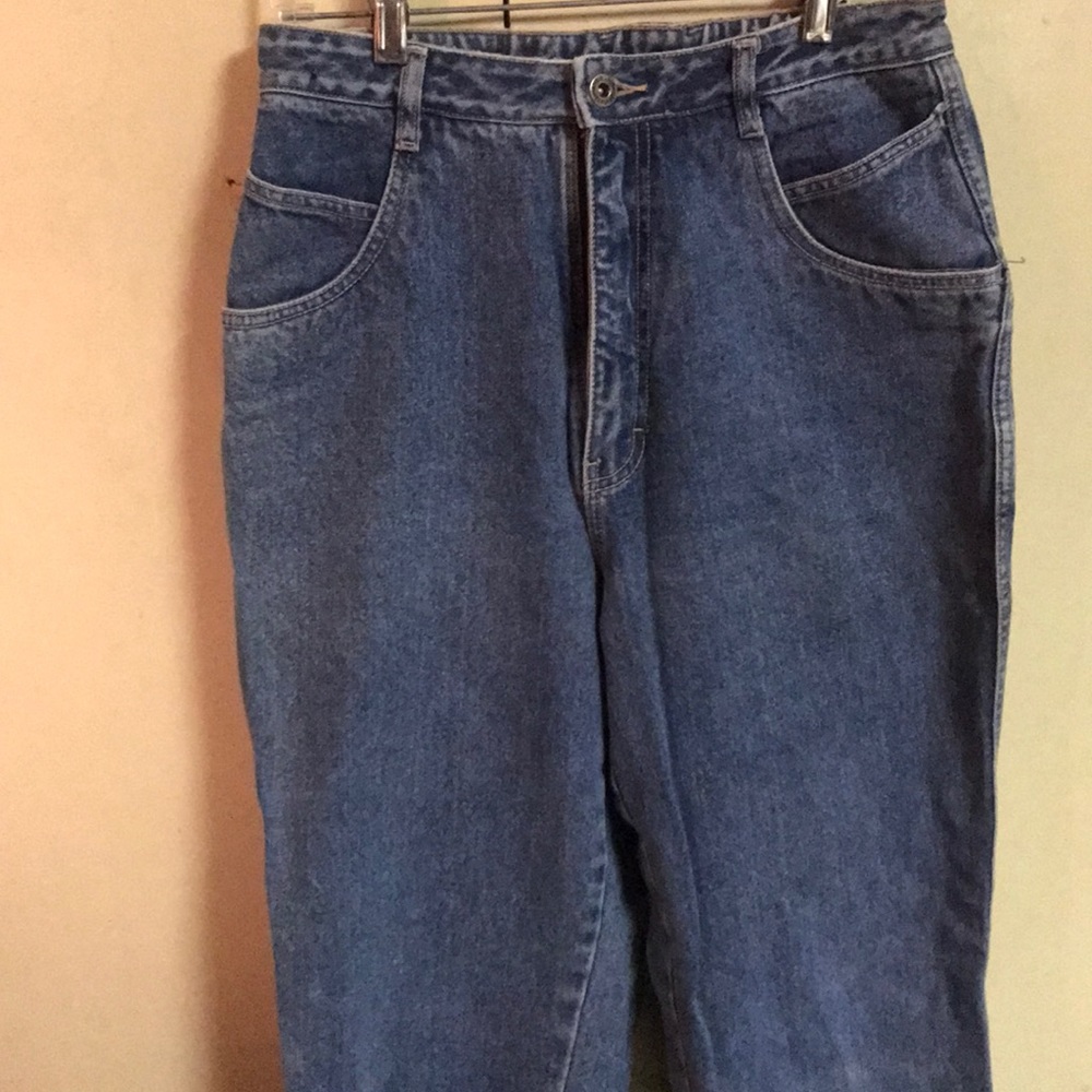 Light colored denim jeans